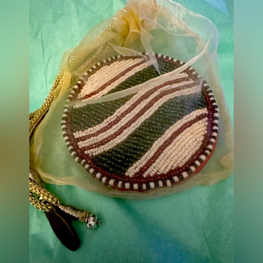 New Mackenzie Childs Jolly ornaments coasters set of 4